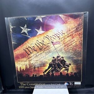 The Constitution 1000 Piece Puzzle Evie Cook 26 X 26 NEW SEALED